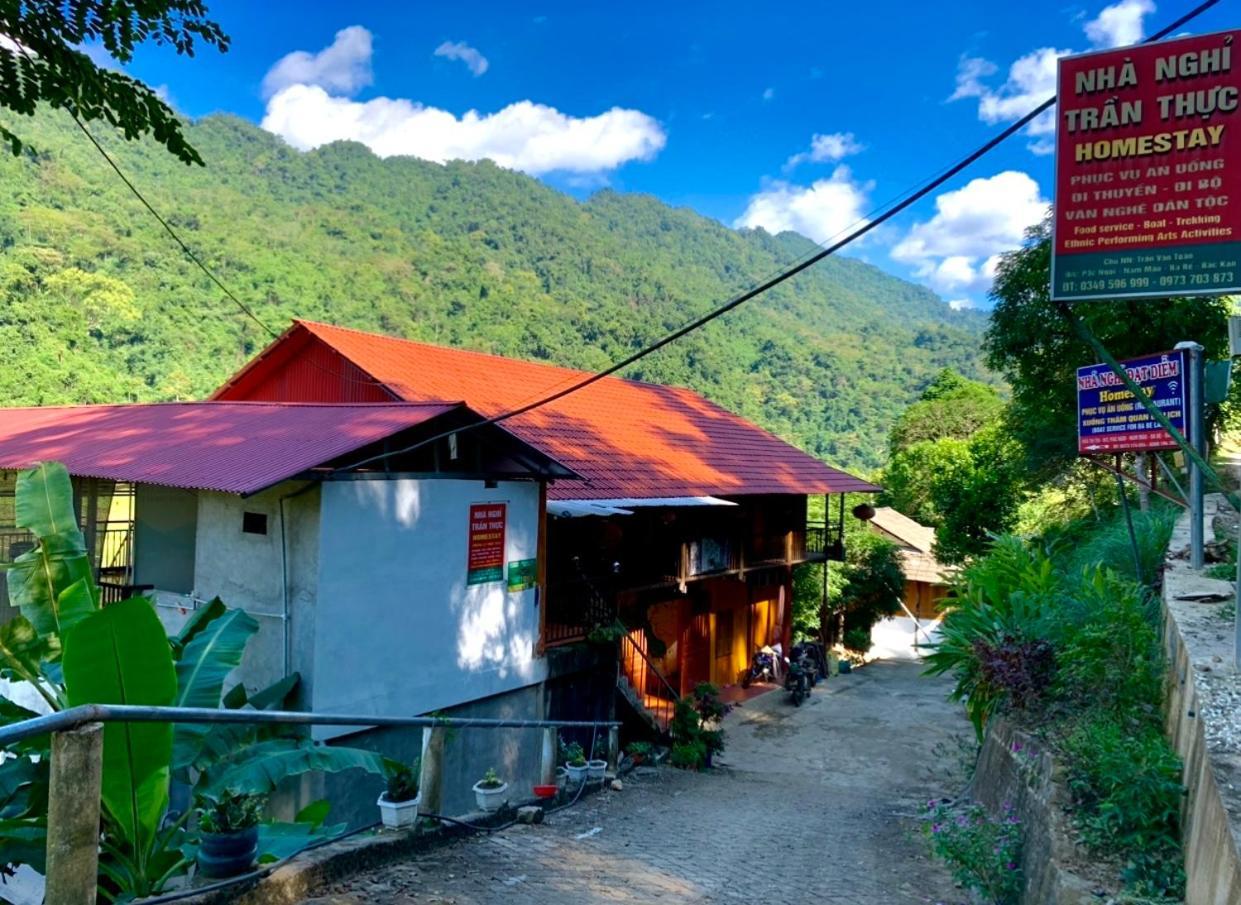 Ba Be Homestay - Nha Nghi Tran Thuc バックカン エクステリア 写真