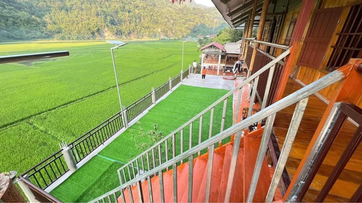 Ba Be Homestay - Nha Nghi Tran Thuc バックカン エクステリア 写真
